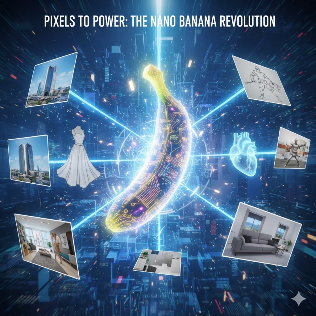 Featured image for: From Pixels to Power: The “Nano Banana” Revolution – A Genesis Story for the Modern Age